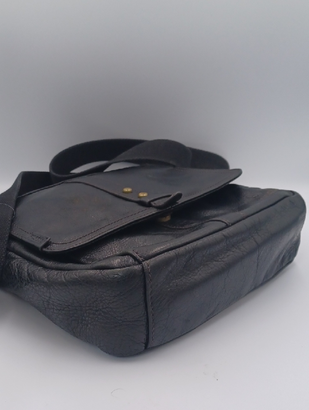 Fossil Travis City Bag Leather Messenger - Picture 10 of 12
